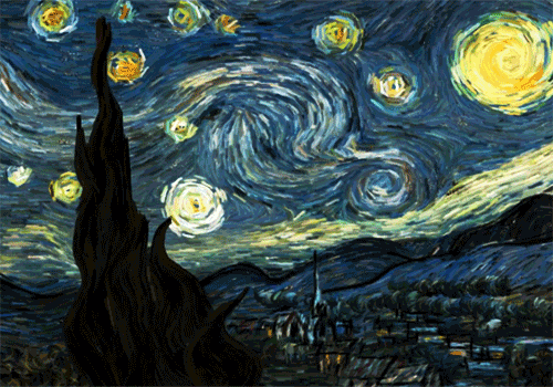 Starry Night GIF (INTFILO)